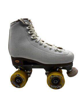 Sure-Grip International Roller Skates Women Size 5 White Sonic Wheels EUC